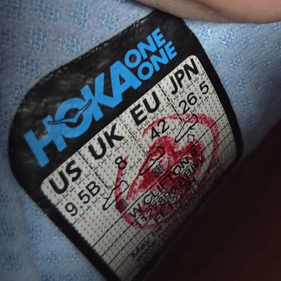 Hoka One One Clifton 9 Womens Running/ Everyday Shoes Size 9.5b NEW!! - Picture 10 of 10